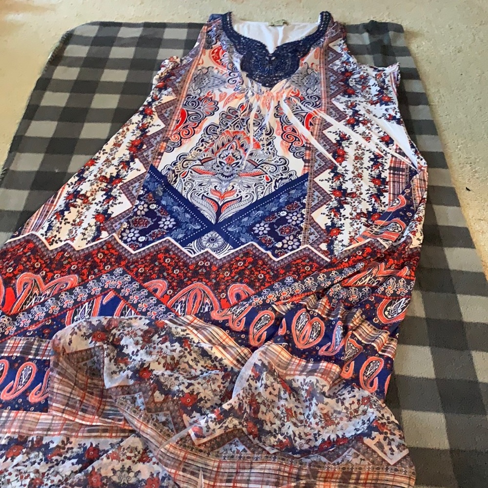 One world long dress